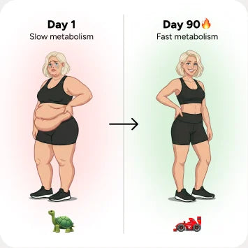 Metabolism from Day 1 to Day 90 with HabitONE