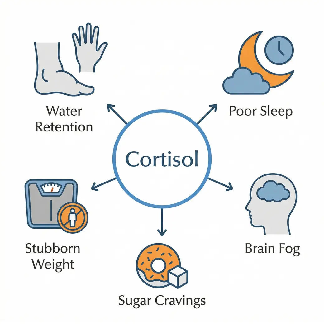 How Cortisol Regulation Breaks Down After Age 35