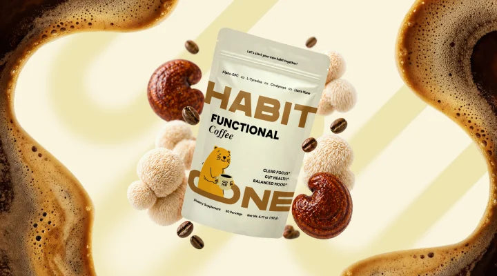 HabitONE Functional Coffee with adaptogens and coffee crema