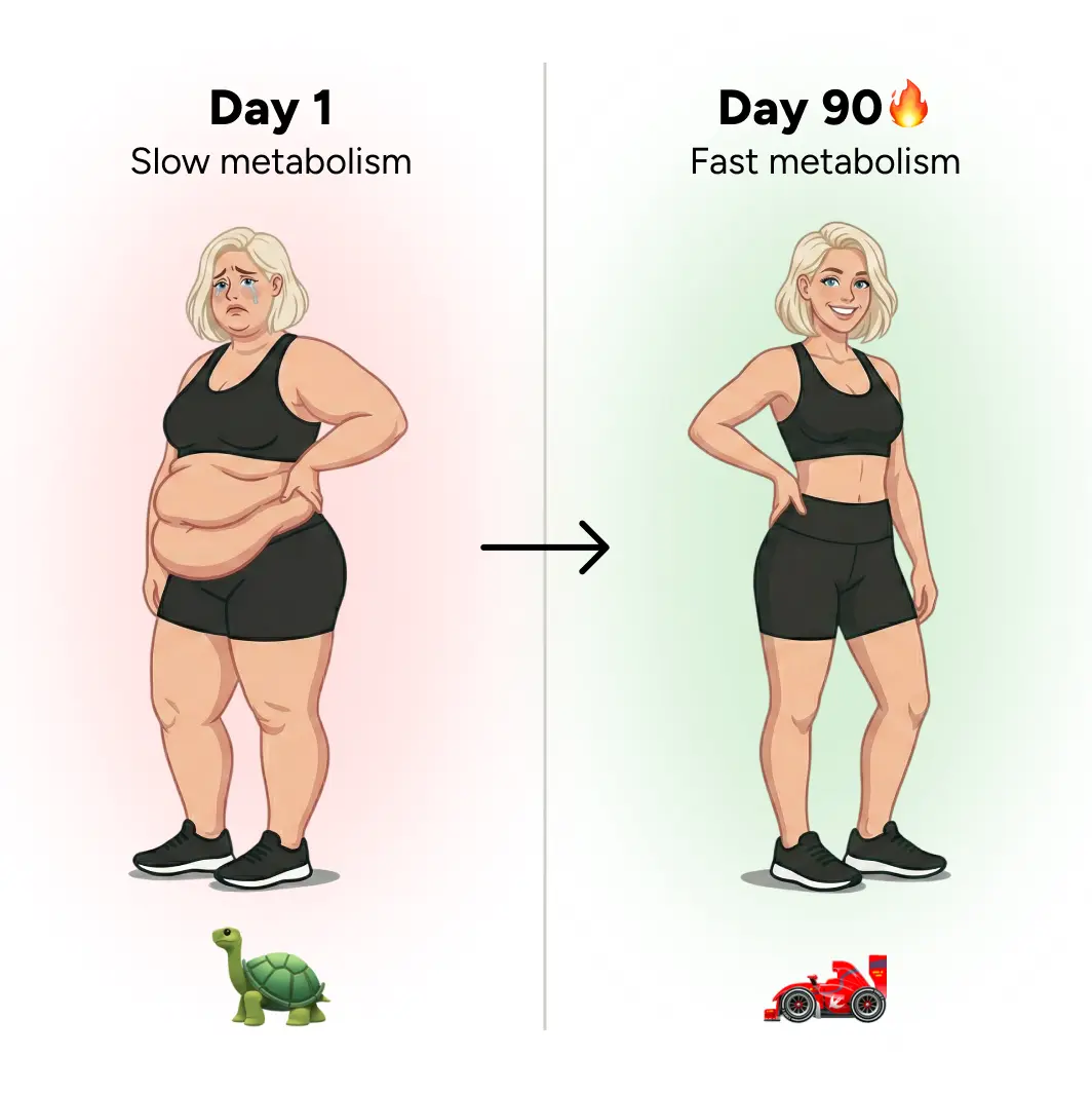 Metabolism from Day 1 to Day 90 with HabitONE