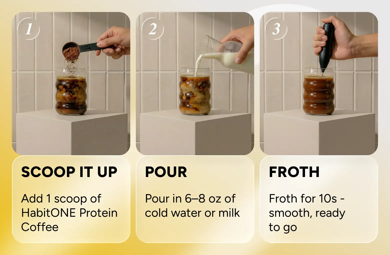 How to use HabitONE Protein Coffee